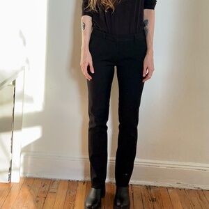 Great trousers pants by Ann Demeulemeester, black wool XS S